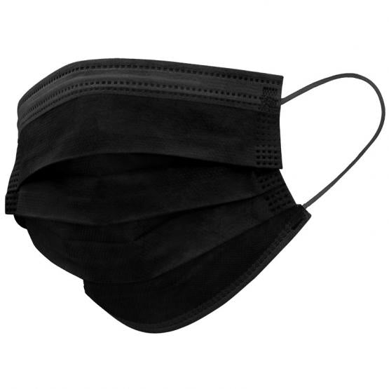 OP Mundschutz EN 14683 Typ II Schwarz, 3-lagig, 50 St./Box (Kopie)