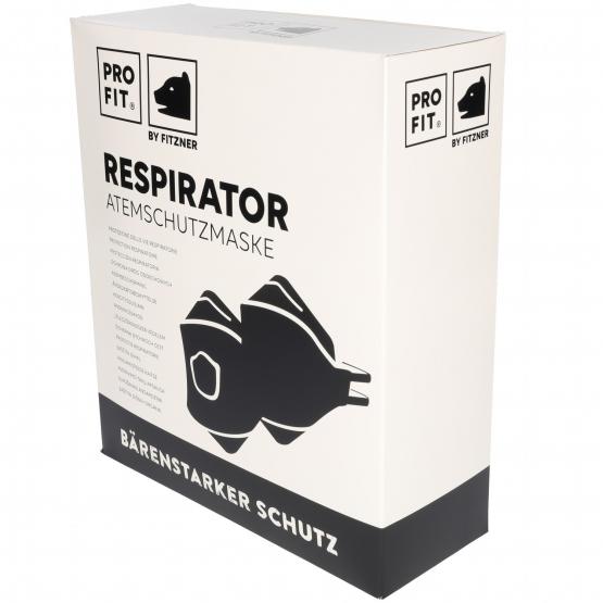 Atemschutzmaske FFP3 V NR D, "Serie 2900" + Ventil, faltbar
