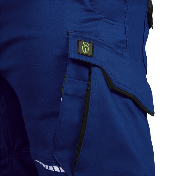 Bundhose mit Knietaschen Leibwächter Flex Line Blau