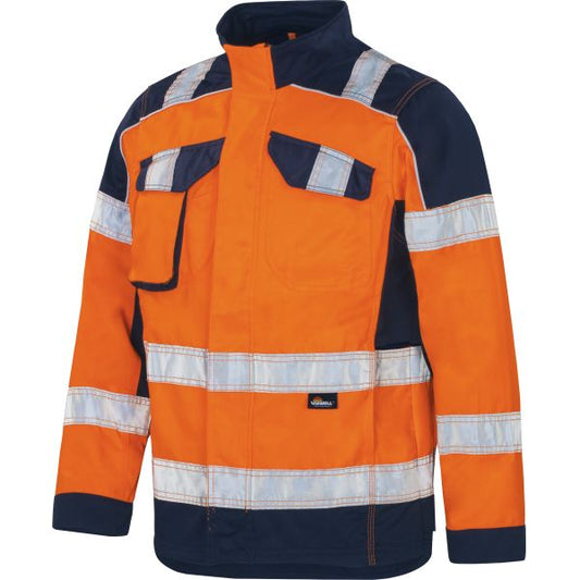 Warnschutz Signal Bundjacke Orange