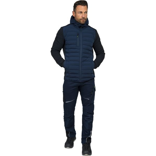 Hybridjacke Leibwächter Casual Line Blau