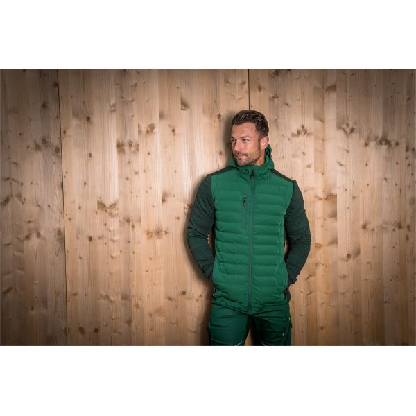 Hybridjacke Leibwächter Casual Line Grün