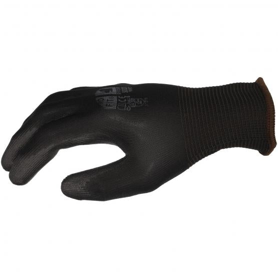 12 Paar PU Handschuh "Perfect", schwarz