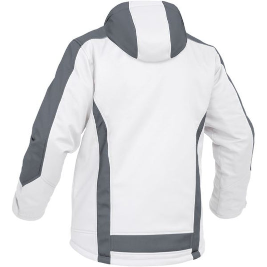 Winter-Softshelljacke Weiß