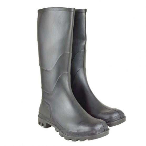 PVC-Gummistiefel, schwarz