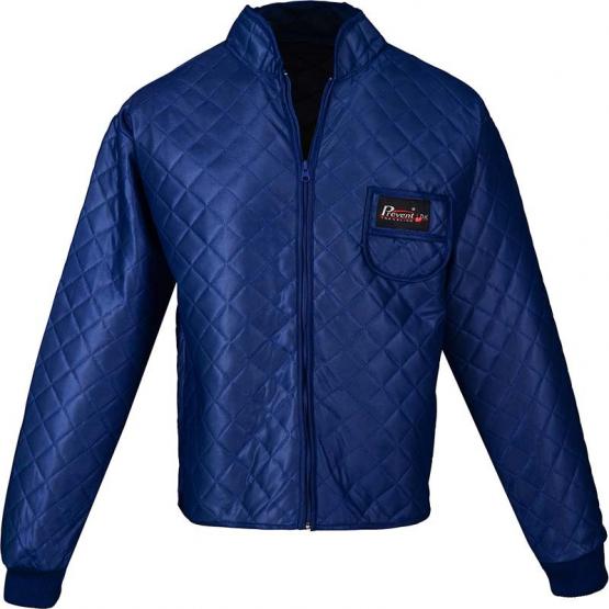 Thermojacke, blau