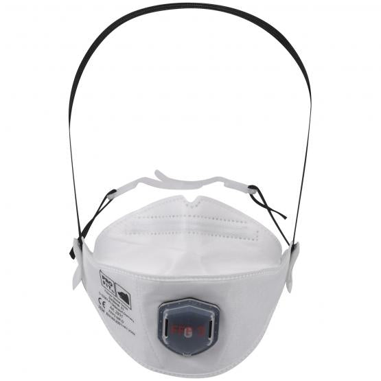Atemschutzmaske FFP3 V NR D, "Serie 2900" + Ventil, faltbar
