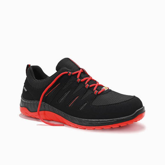 ELTEN Berufshalbschuh MADDOX black-red Low ESD O2