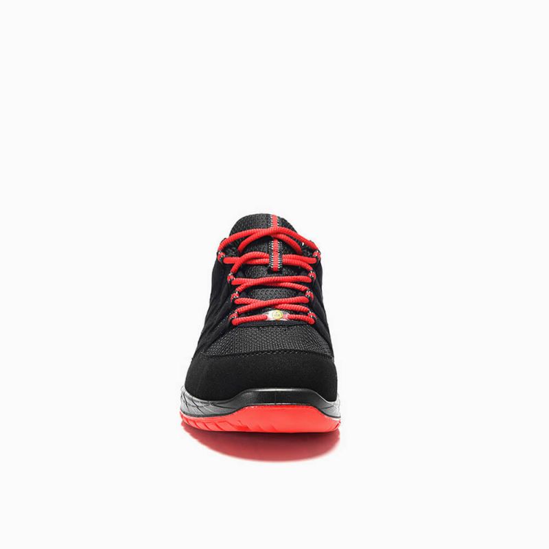 ELTEN Berufshalbschuh MADDOX black-red Low ESD O2