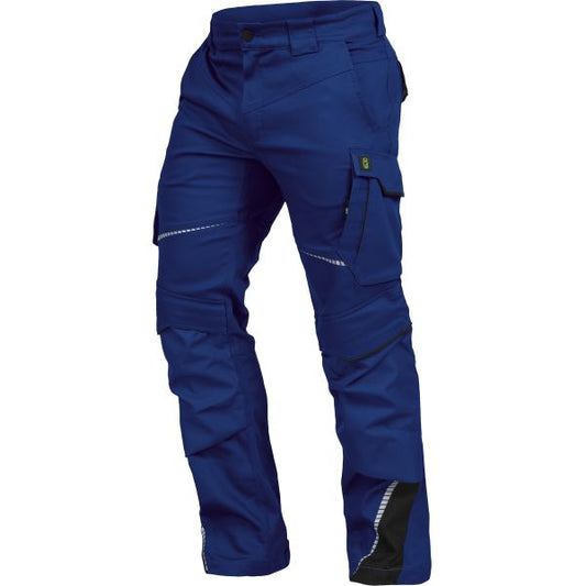 Bundhose mit Knietaschen Leibwächter Flex Line Blau