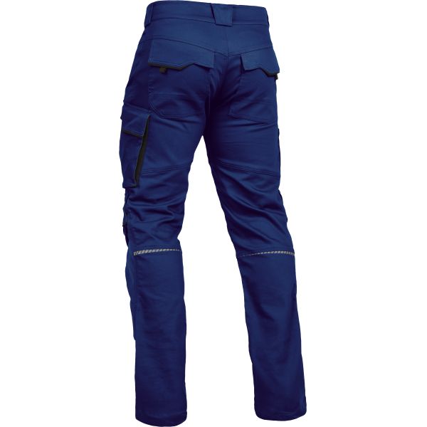 Bundhose mit Knietaschen Leibwächter Flex Line Blau