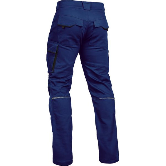 Bundhose mit Knietaschen Leibwächter Flex Line Blau