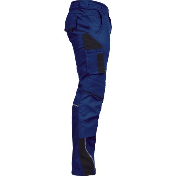 Bundhose mit Knietaschen Leibwächter Flex Line Blau