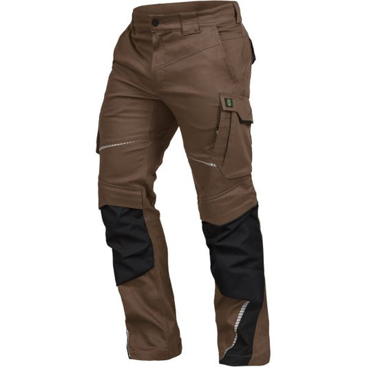 Bundhose mit Knietaschen Leibwächter Flex Line Grau