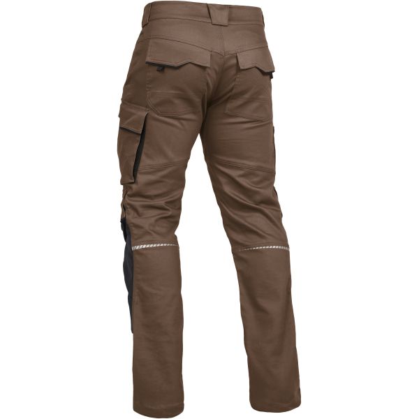 Bundhose mit Knietaschen Leibwächter Flex Line Grau