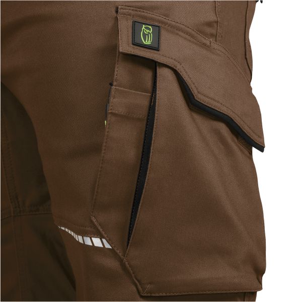 Bundhose mit Knietaschen Leibwächter Flex Line Grau