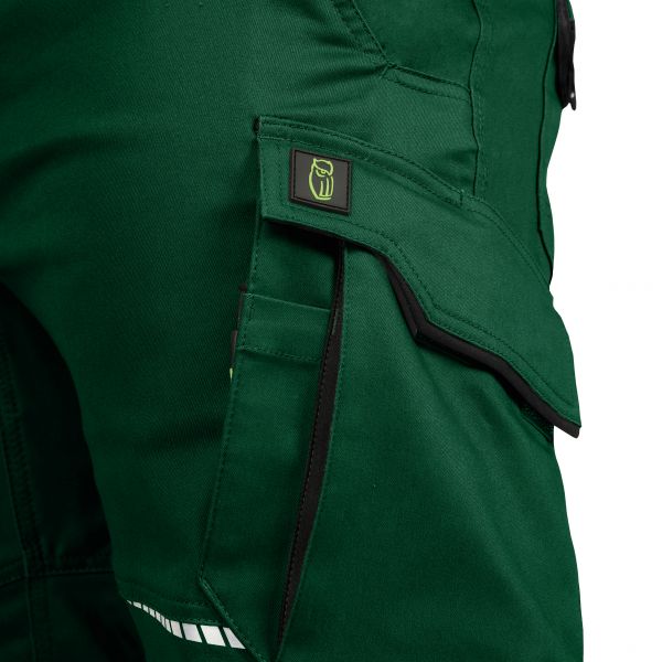 Bundhose mit Knietaschen Leibwächter Flex Line Grün