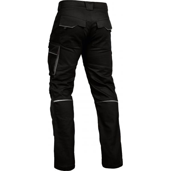 Bundhose mit Knietaschen Leibwächter Flex Line Schwarz