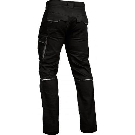 Bundhose mit Knietaschen Leibwächter Flex Line Schwarz
