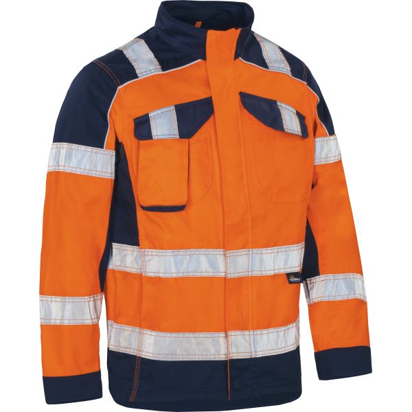 Warnschutz Signal Bundjacke Orange
