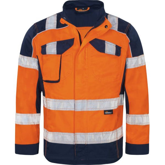 Warnschutz Signal Bundjacke Orange