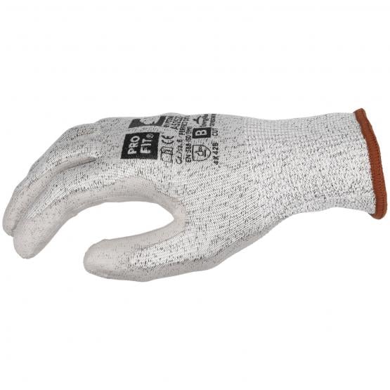 144 Paar PU Schnittschutzhandschuh "Perfect Cut B", grau