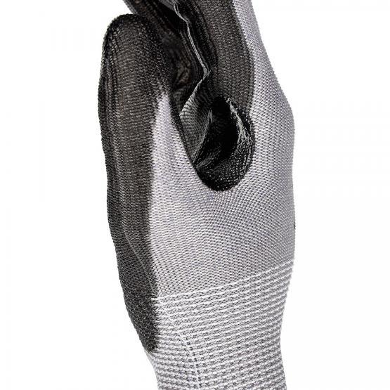 12 Paar PU Schnittschutzhandschuh "Perfect Cut F", grau