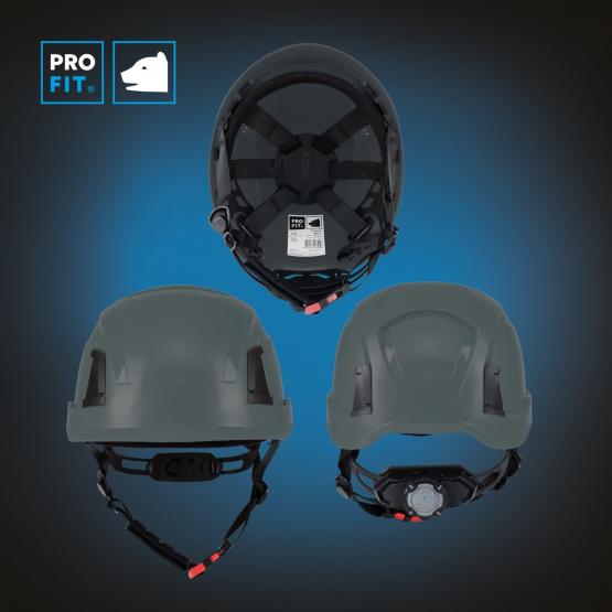 Schutzhelm "Pro Cap D!-Rock" anthrazit