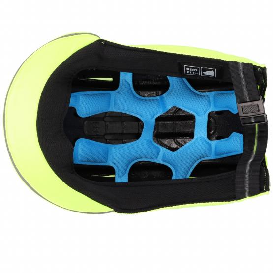 Anstoßkappe X!-9500 Pro Cap, neongelb, kurzer Schirm 2,5 cm