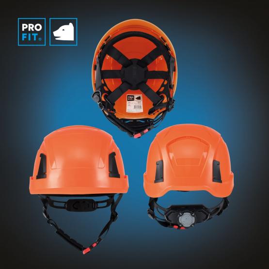 Schutzhelm "Pro Cap D!-Rock" orange