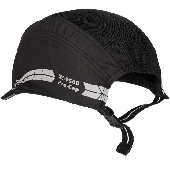 Anstoßkappe X!-9500 Pro Cap, schwarz, kurzer Schirm 2,5 cm
