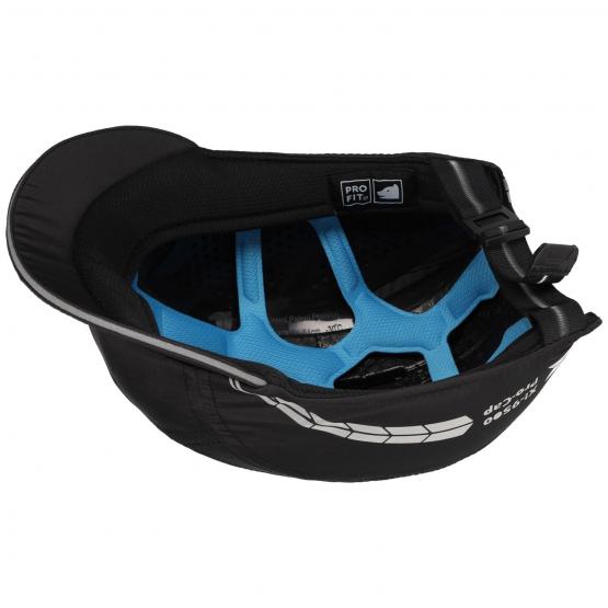 Anstoßkappe X!-9500 Pro Cap, schwarz, kurzer Schirm 2,5 cm