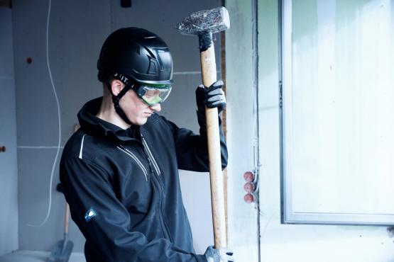 Schutzhelm "Pro Cap D!-Rock" schwarz