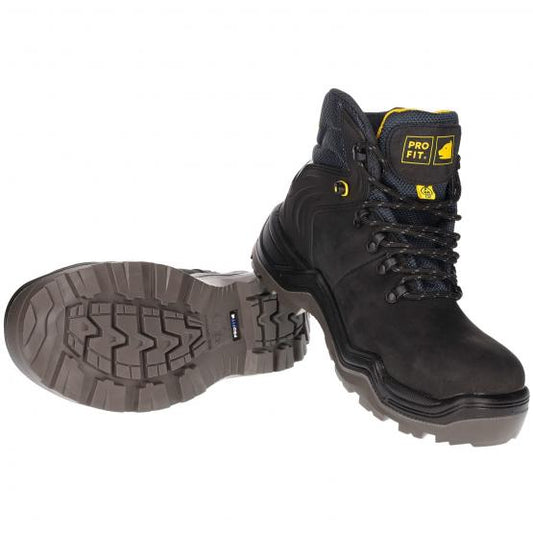 ESD Sicherheitsschuhe S3 "Arctos B mid", metallfrei, hoch