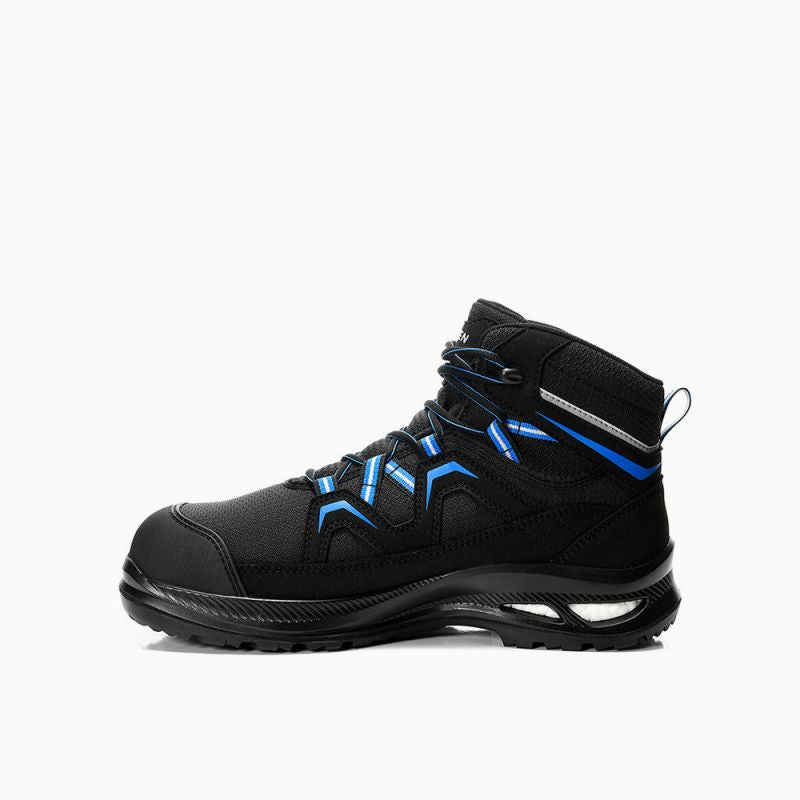 ELTEN Sicherheitsstiefel FRY XXG Pro GTX black-blue Mid ESD S3 HI CI