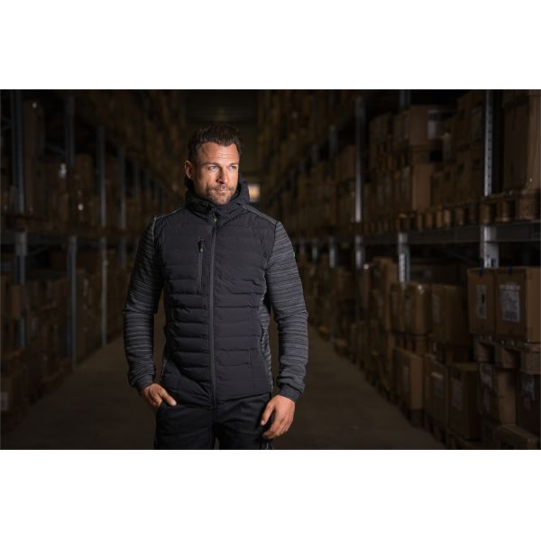 Hybridjacke Leibwächter Casual Line Schwarz