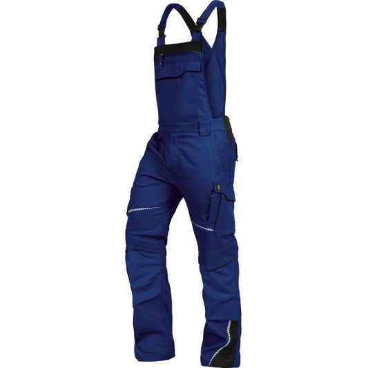 Latzhose mit Knietaschen Leibwächter Flex Line Blau