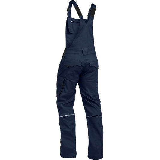 Latzhose mit Knietaschen Leibwächter Flex Line Dunkelblau