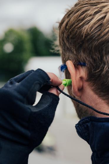 Gehörschutzstöpsel "Prosoft 34", Mehrweg, Kordel, plus Box, SNR 34 dB