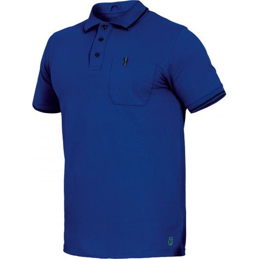 Polo-Shirt Leibwächter Flex Line Blau
