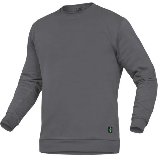 Rundhals Pullover Sweater Grau Unisex