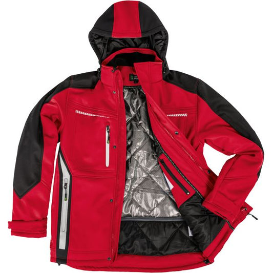Winter-Softshelljacke Rot