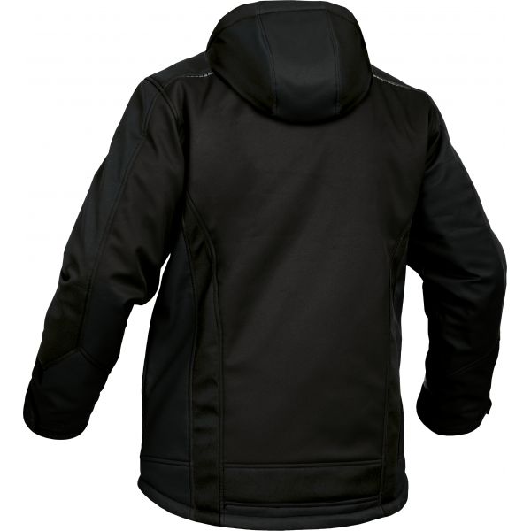 Winter-Softshelljacke Schwarz