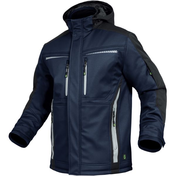 Winter-Softshelljacke Blau