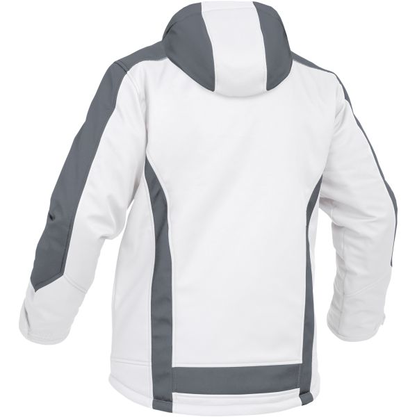 Winter-Softshelljacke Weiß