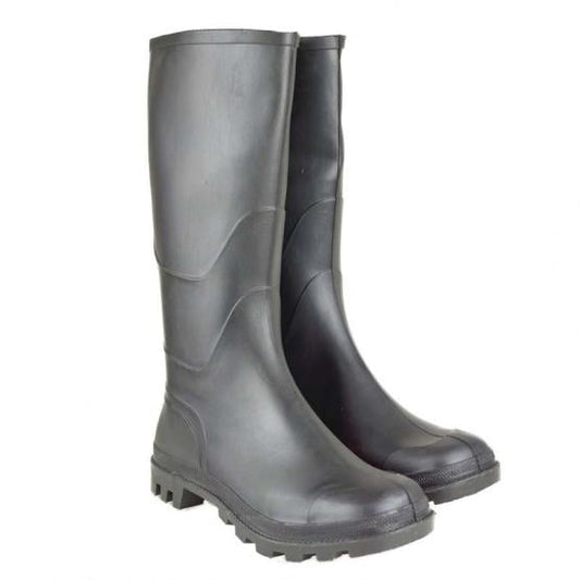 PVC-Gummistiefel, schwarz