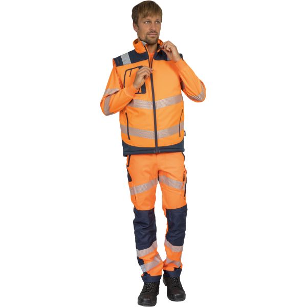 Warnschutz Bundhose Orange