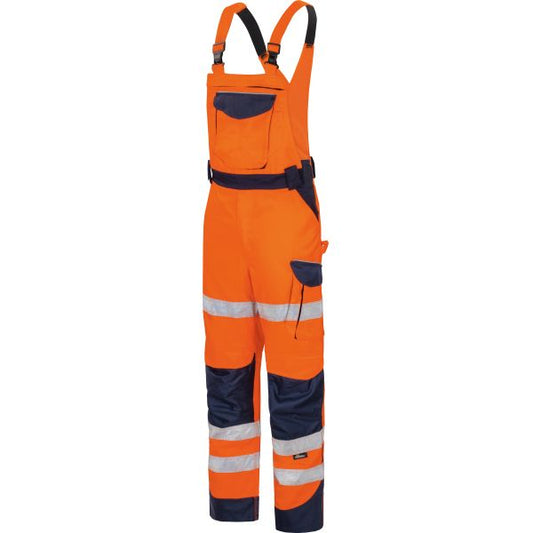 Warnschutz Signal Latzhose Orange