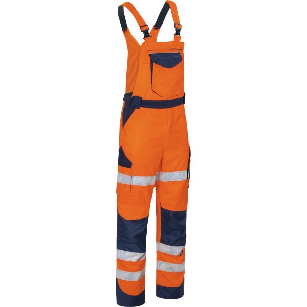 Warnschutz Signal Latzhose Orange