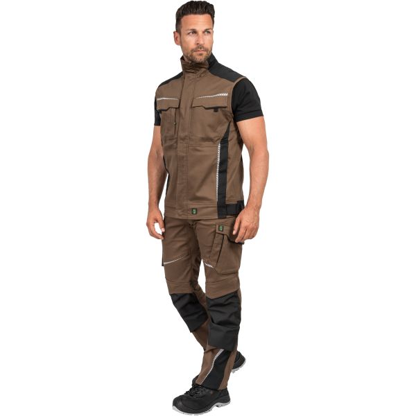 Weste Leibwächter Flex Line Braun